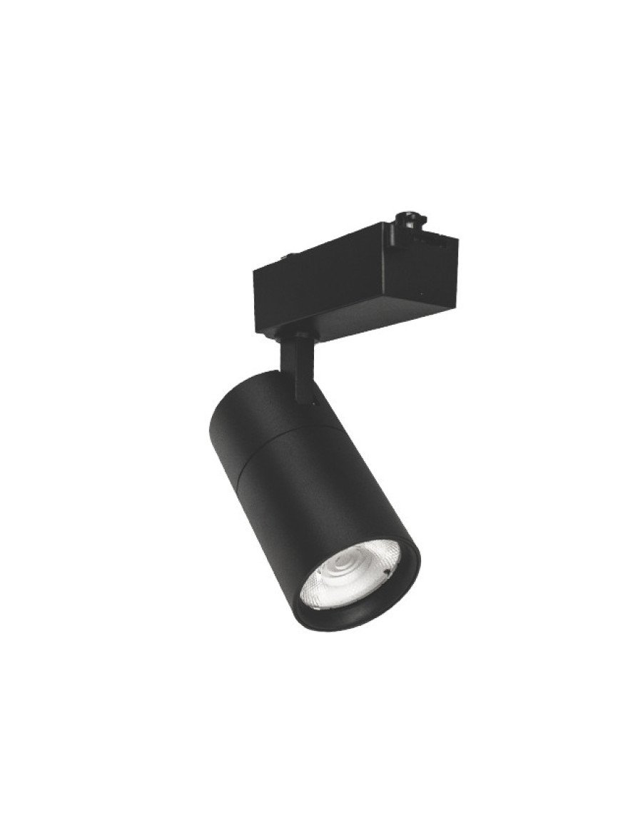 *Proiector track light 3 fire 15W 1500Lm 4200K 230V NEGRU ELMOS