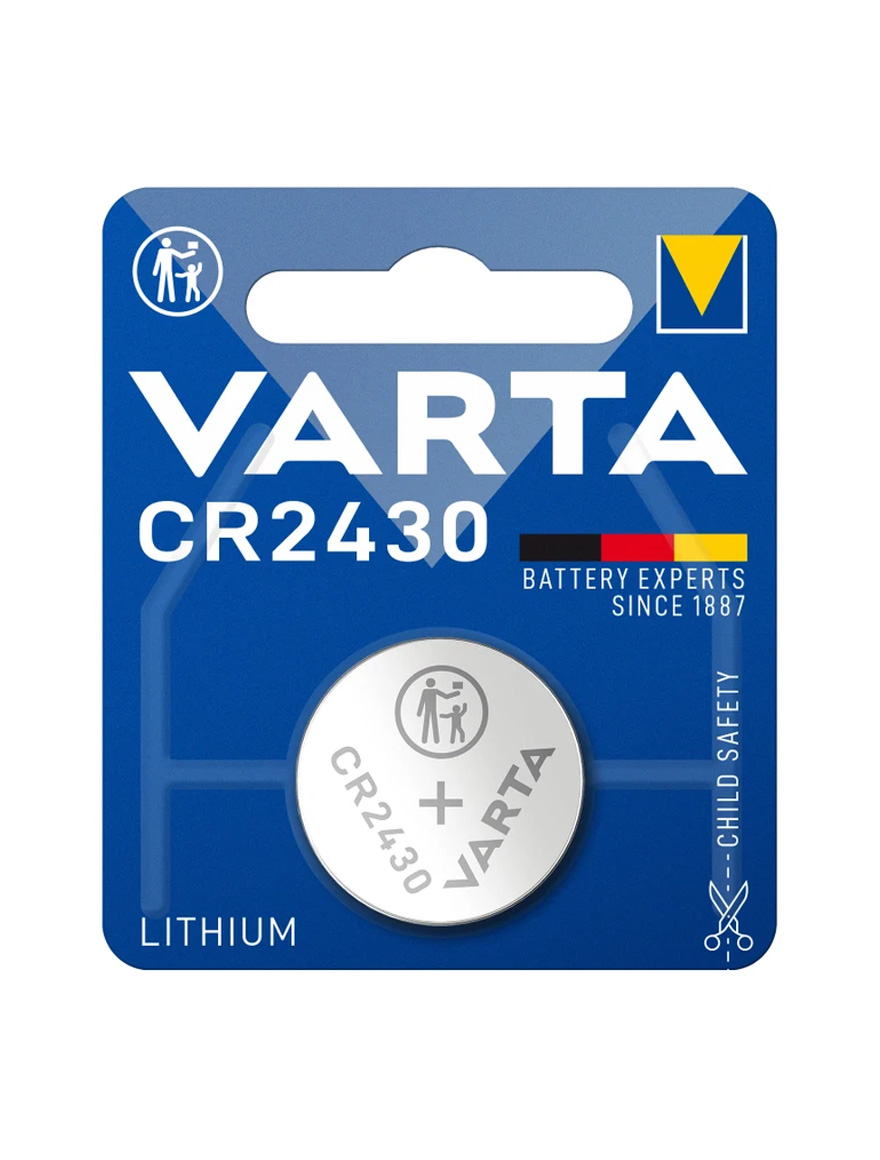 Литиевая батарея Varta CR 2430, 1 шт.