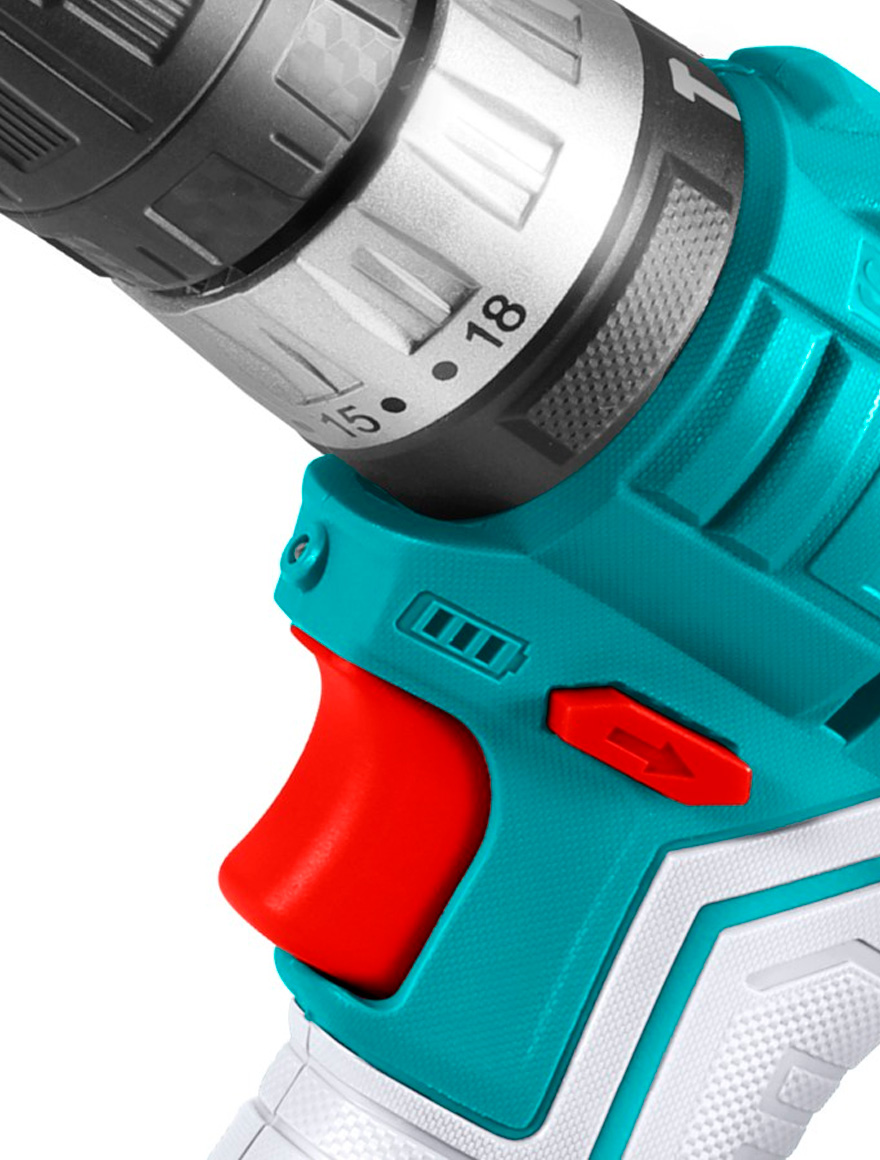 * Mașină de găurit/înșurubat impact cu acumulator 12,0V 1,5Ah Total TIDLI1232