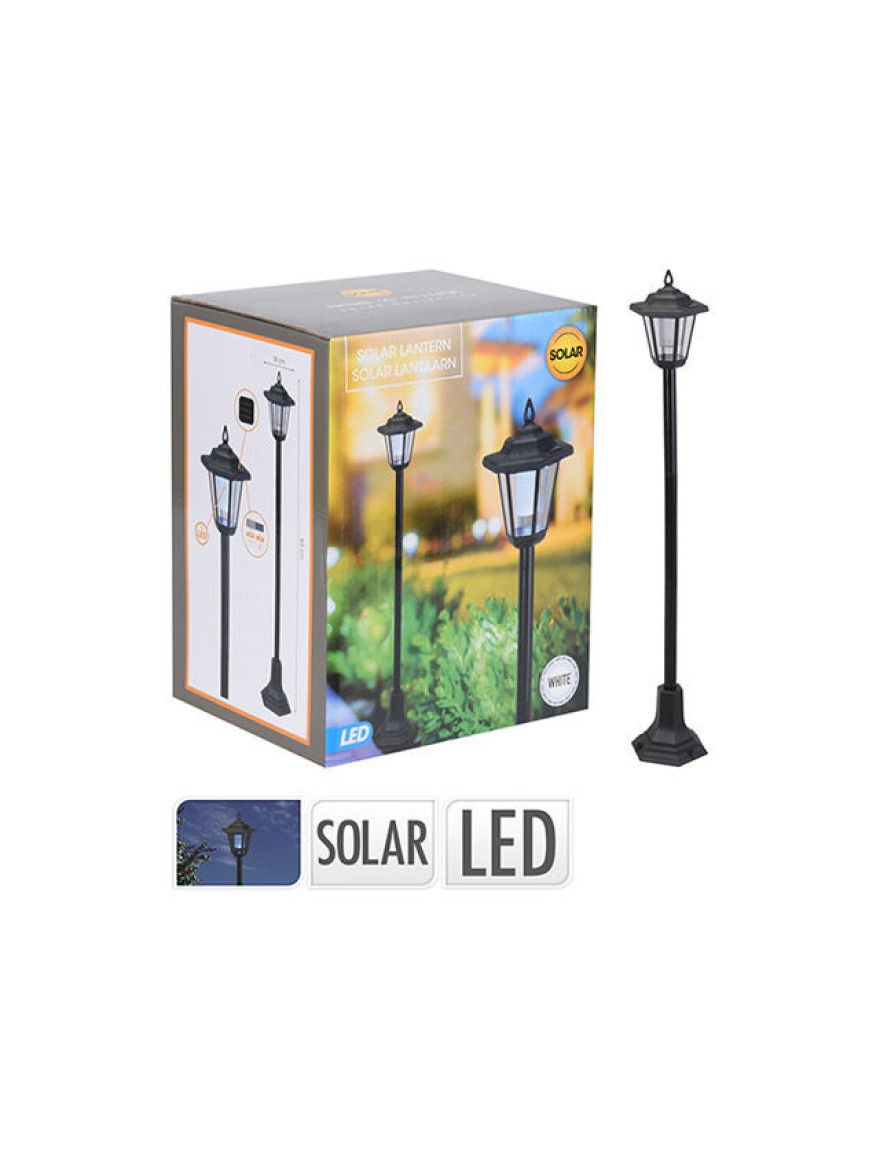 Felinar pe baterie solară Stâlp 83cm