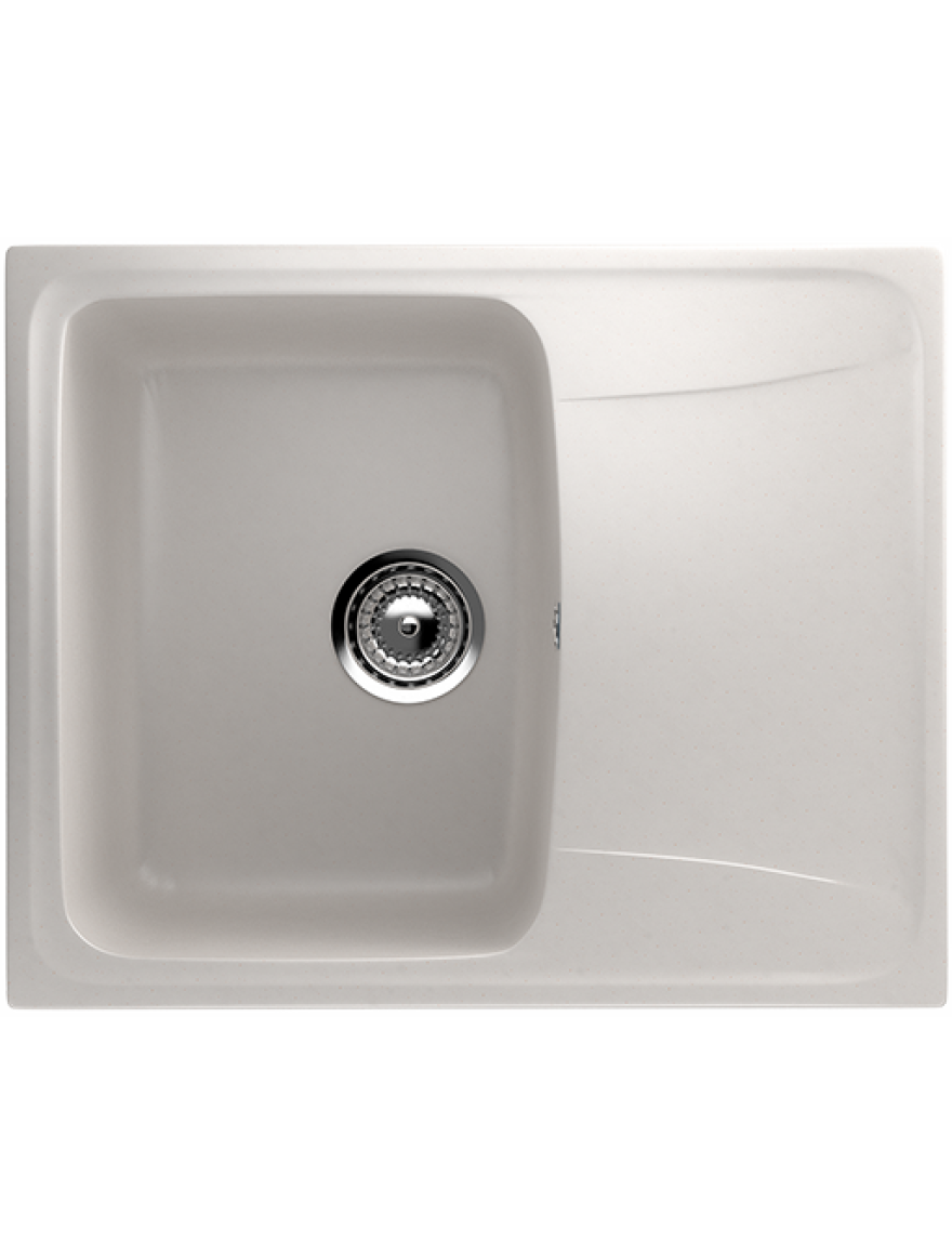 * 201331 Chiuvetă albă granit 58x47cm ULGRAN