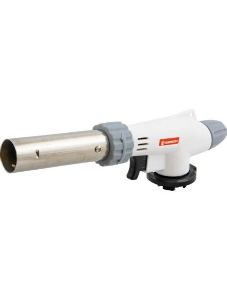 Arzător la gaz cu aprindere piezo la butelie G-07 (360°) 220g BAU WELT