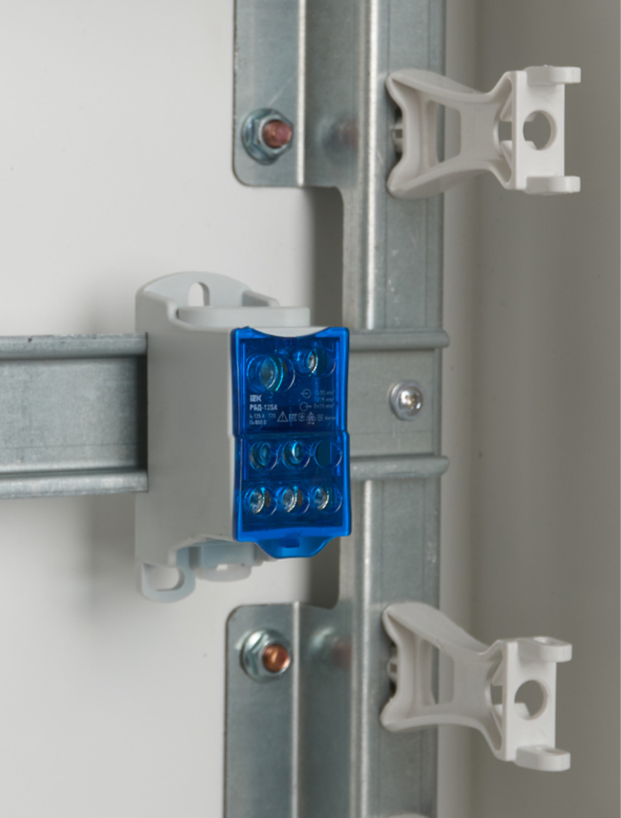 Bloc de distribuție pe șină DIN RBD-125А