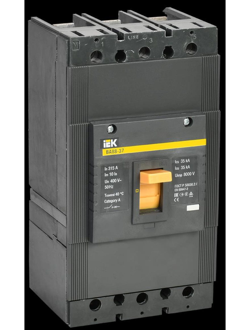 Întrerupător automat VA88-37 3Р 315А 35кА IEK