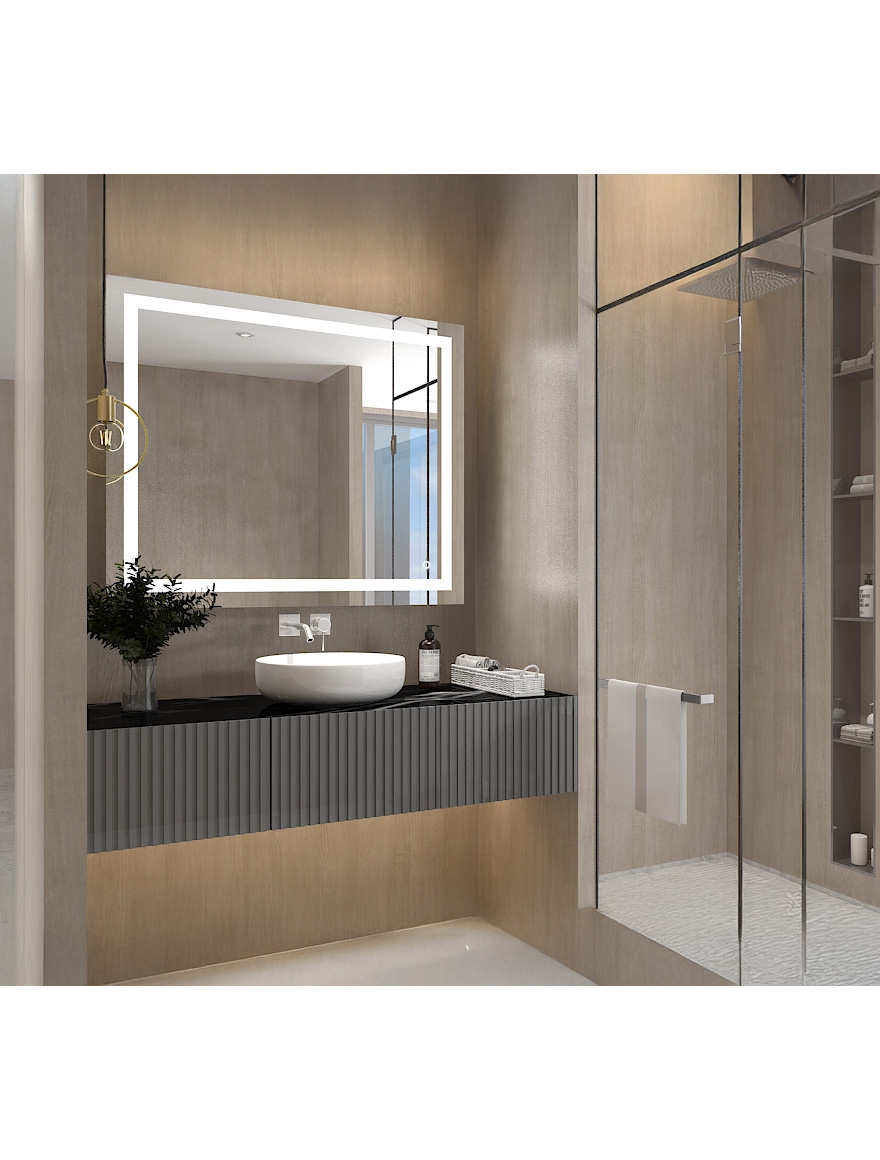 * Oglindă Led Alphard 1000x700, Touch