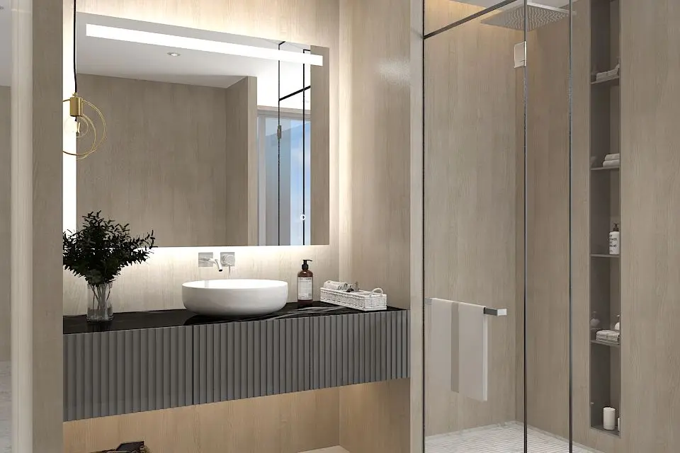 Зеркало Led Capella 700x600, Сенсор