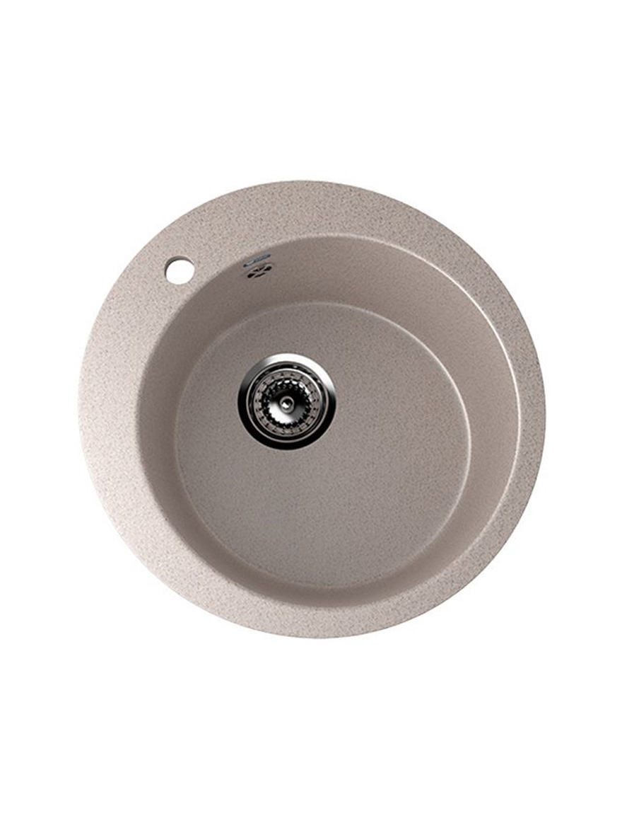 405-302 Раковина из гранита песочного цвета 57x46,5 см ULGRAN