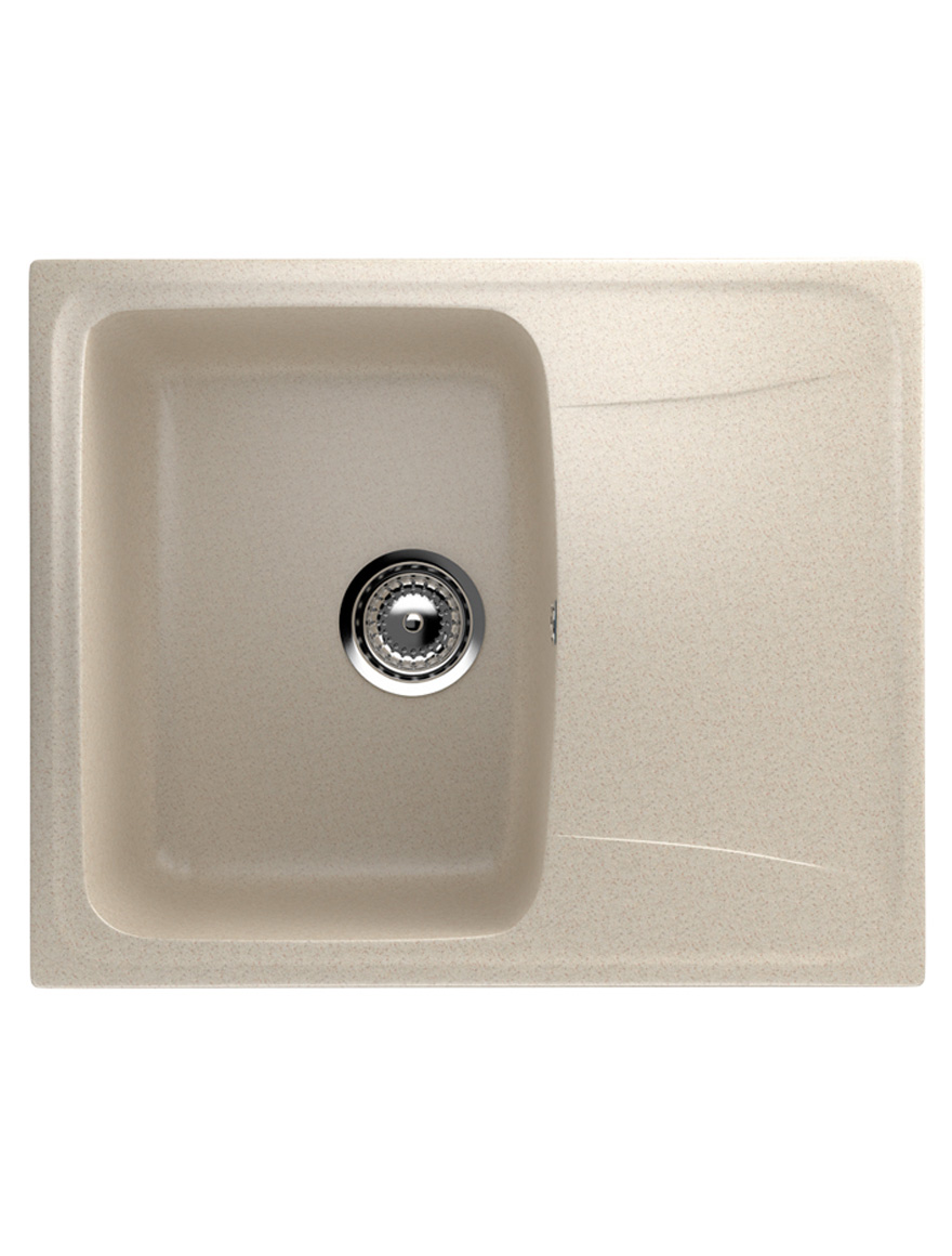 * 201-328 Chiuvetă bej granit 58x47cm ULGRAN