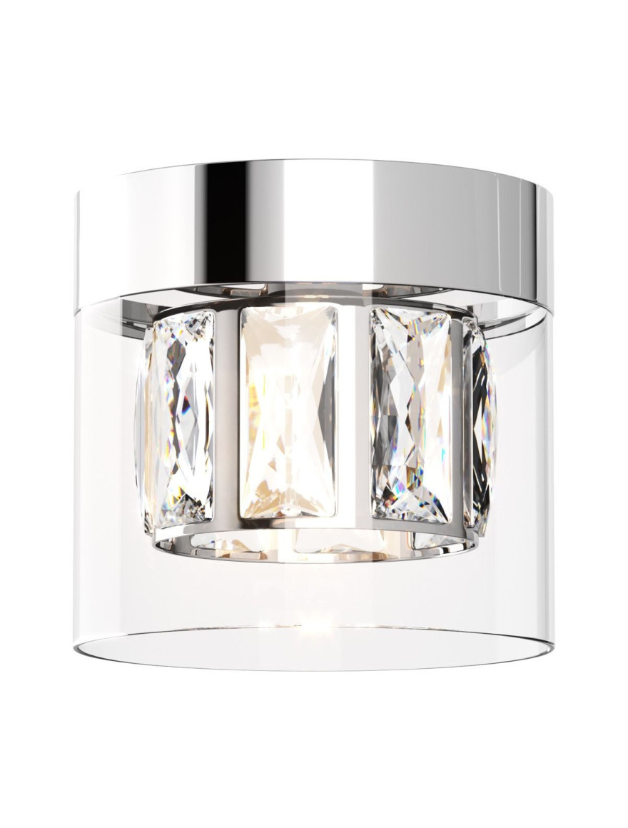 * Spot GEM C0389-01A-F4AC 1xG9 28W metal chrome ZUMALINE