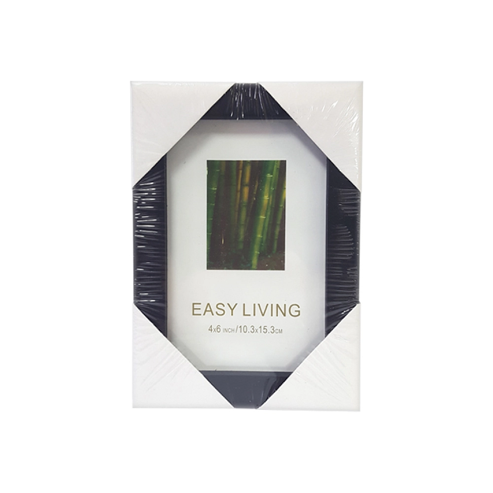 Rama foto din lemn "Classic Slim" 10X15сm, neagra