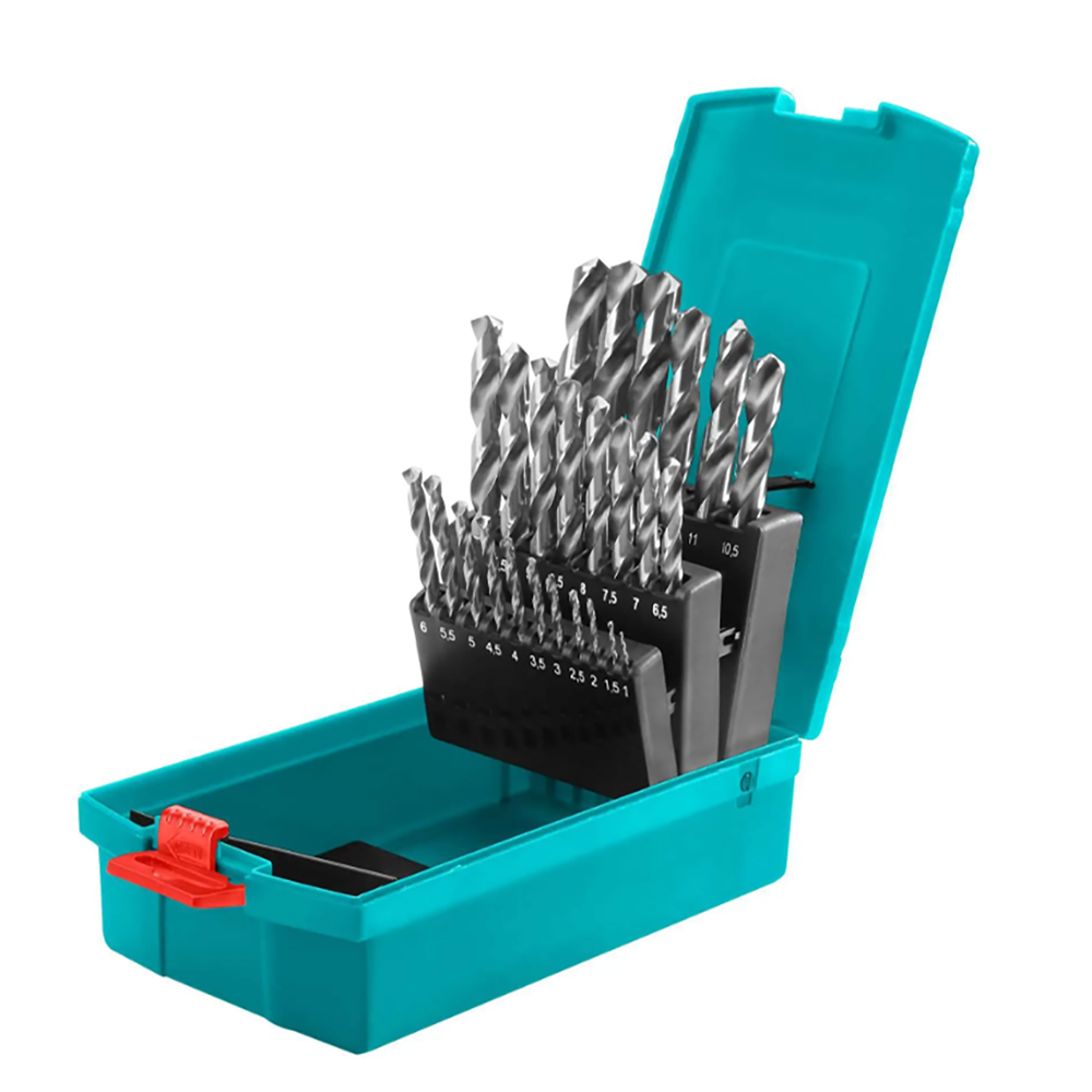 Set burghie metal 25buc. HSS Total TACSD0251