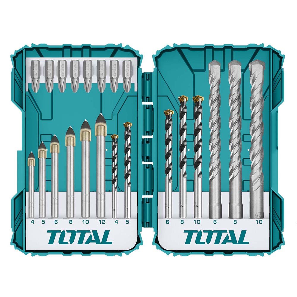 Set burghie mixte cu biți 22buc. Total TACSDL12201