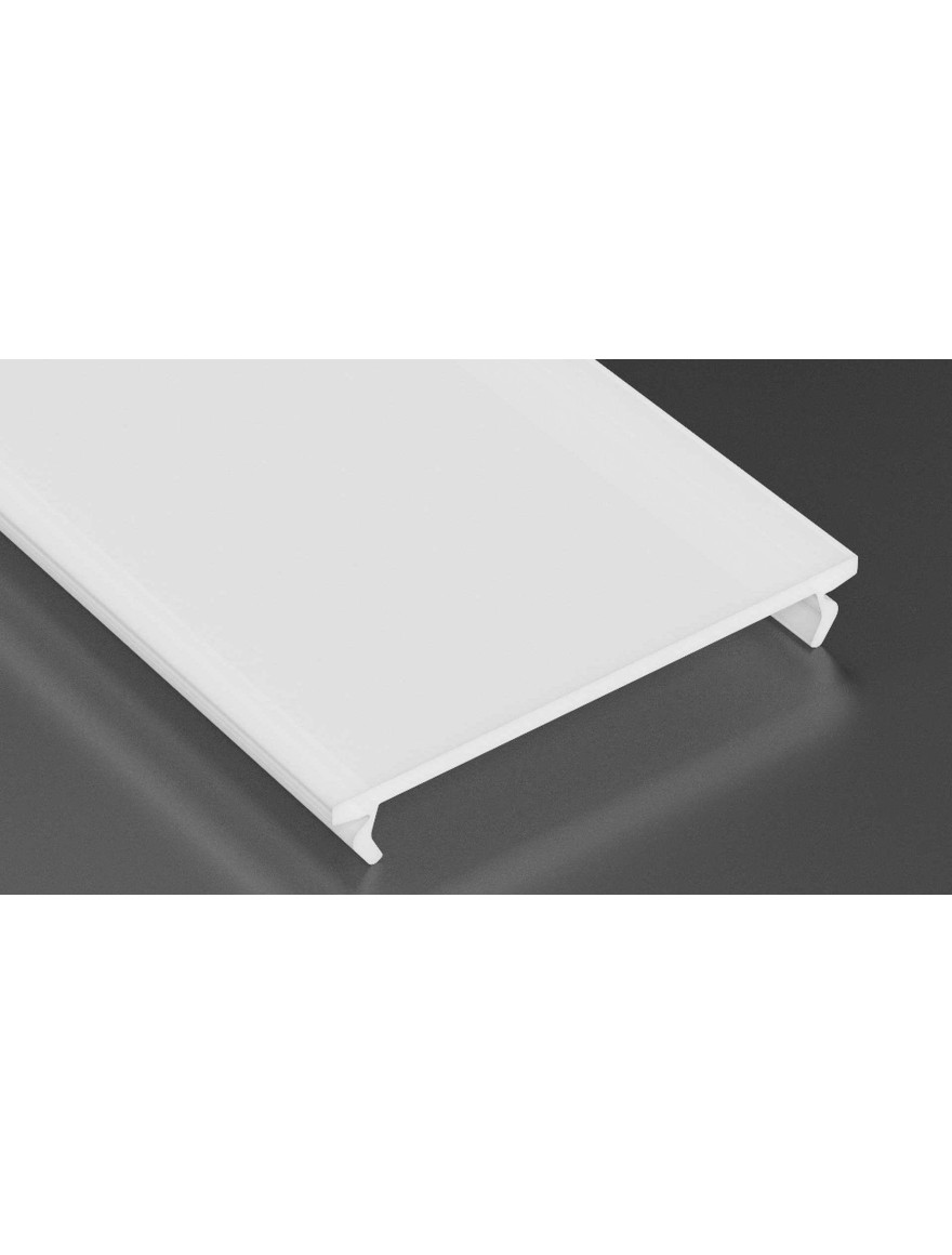 Dispersor p/u profil alum. Wide PMMA tip Milky 2M LuminaLED