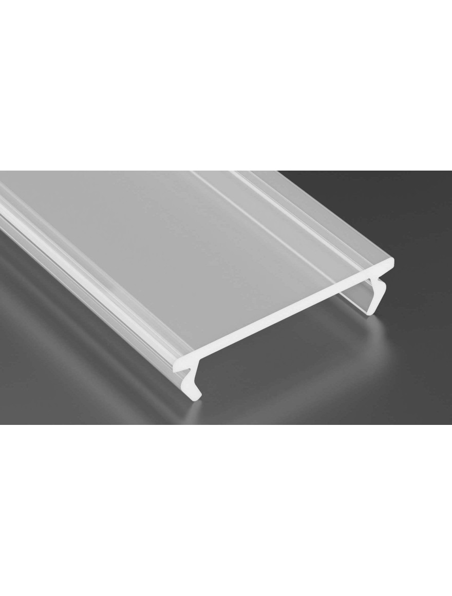 Dispersor p/u profil alum. dublu PMMA tip Frozen 1M LuminaLED