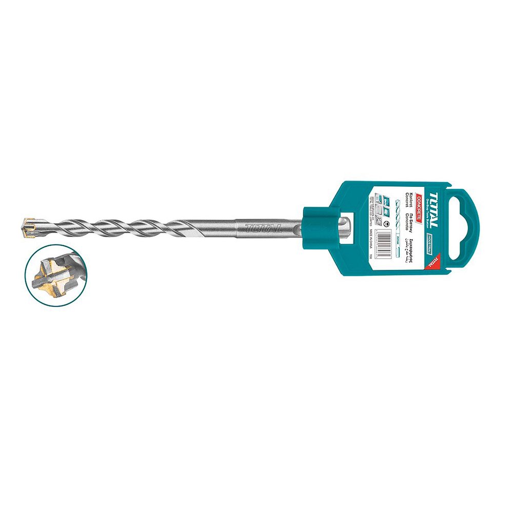 Сверло по бетону 4-Cutter SDS-Plus 6x160/90мм TAC310602C Total