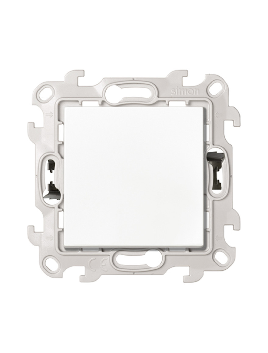 Întrerupător Simon 24 1cl cap-scară 2M cu revenire Push&Go alb 2420150-030