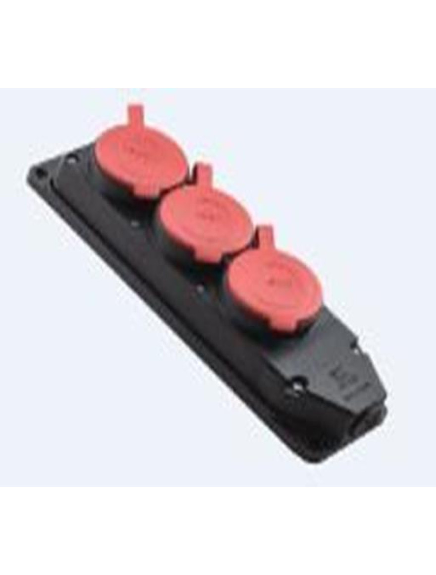 Bloc OREL 3 loc 3x3P380V cauciuc 2213 (7buc/pac)