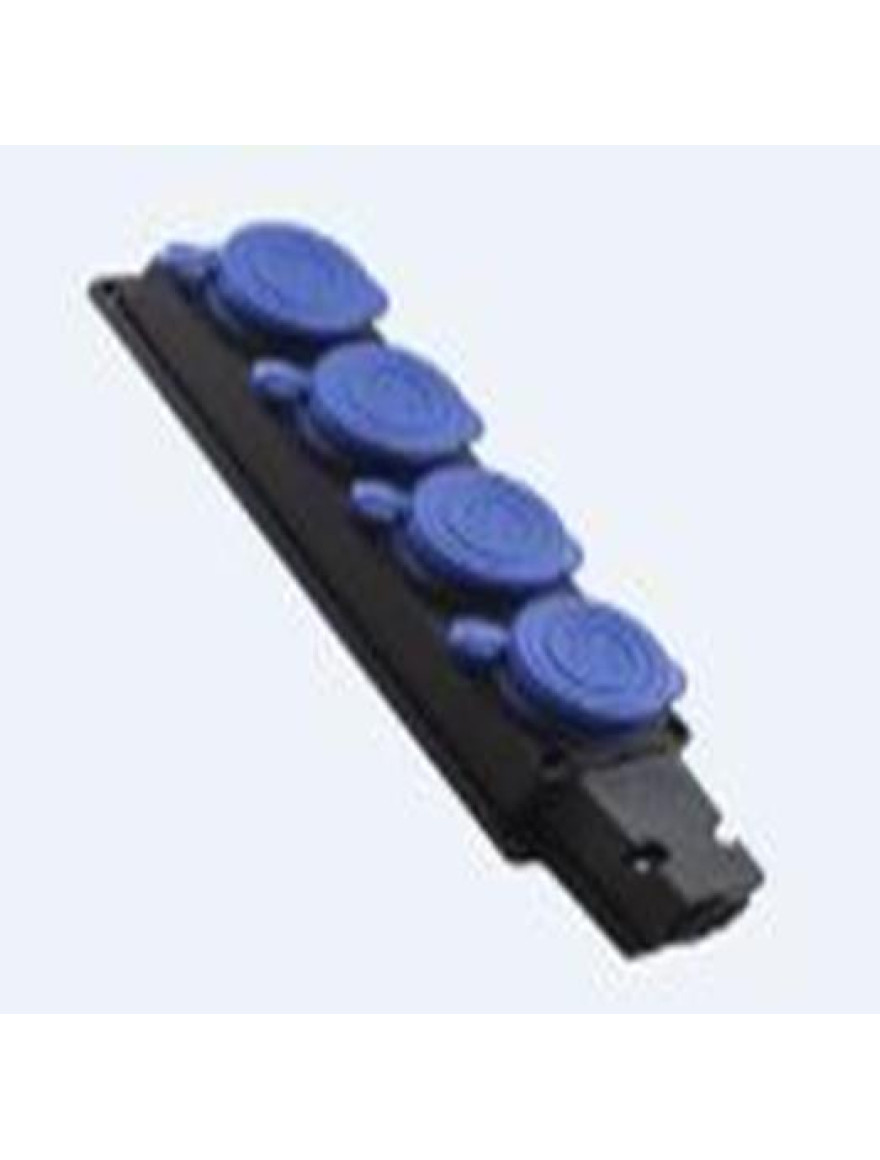 Bloc OREL 4 loc 2P+N cauciuc 2107 (9buc/pac)