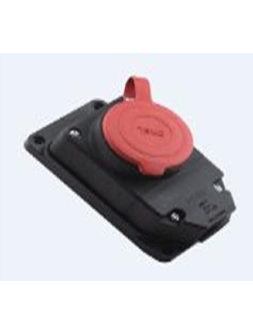 Priză OREL 2206 3P+N 380V 25A cauciuc de perete (14buc/pac)