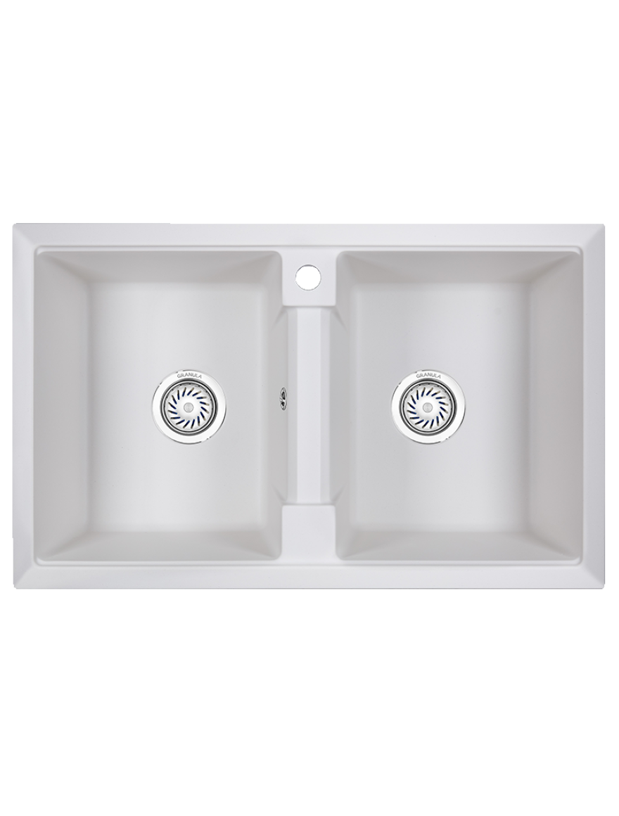 Chiuveta granit Alb 810*500 8101wh Granula