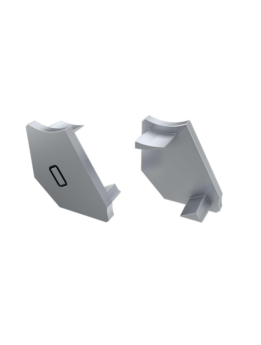 Capac capăt p/u profil alum. dr. TYPE H  LuminaLED