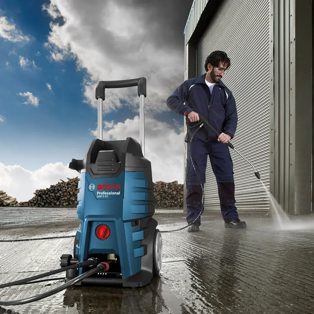 * Mașină de spălat cu presiune Bosch GHP 5-55 130 bar 2200 W