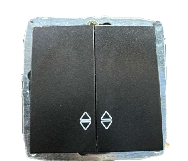 Întrerupător cap-scară 2cl. mecanism grafit Mono 10buc. 500-002023-111