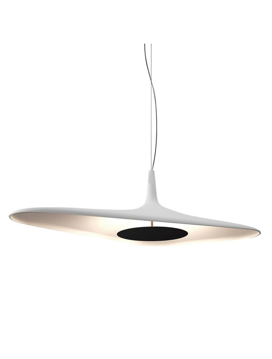 Lustră LED JH-826,800x380x3XH1.5,12W,Metal+Fiberglass,white LuminaLed 3