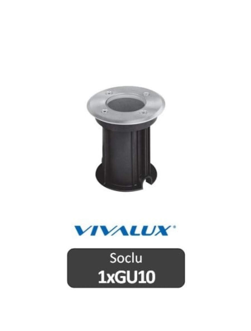 * Felinar de grădină Oradea, 1xGU10, IP65 (cerc) Vivalux