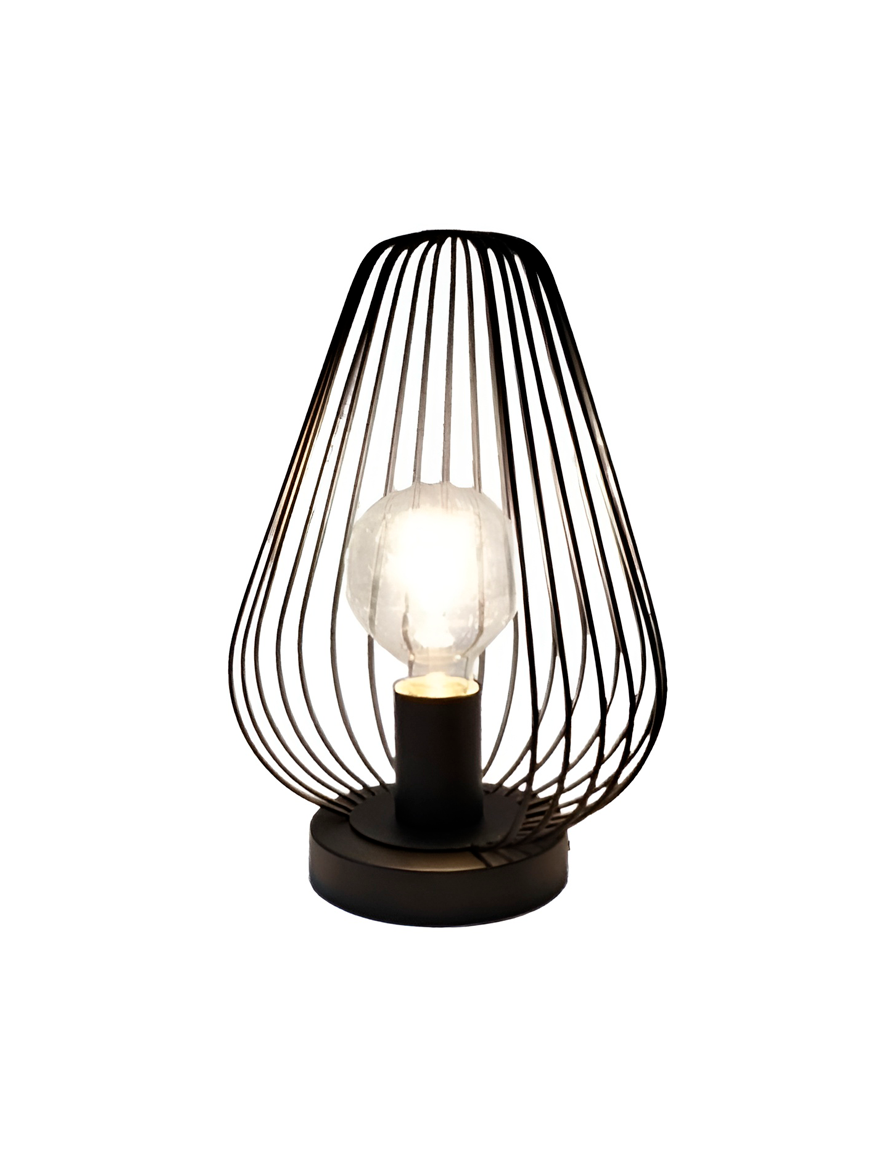 Lampă de masă JH-730 D20xH28cm,E27/1, Metal,Black,LuminaLed