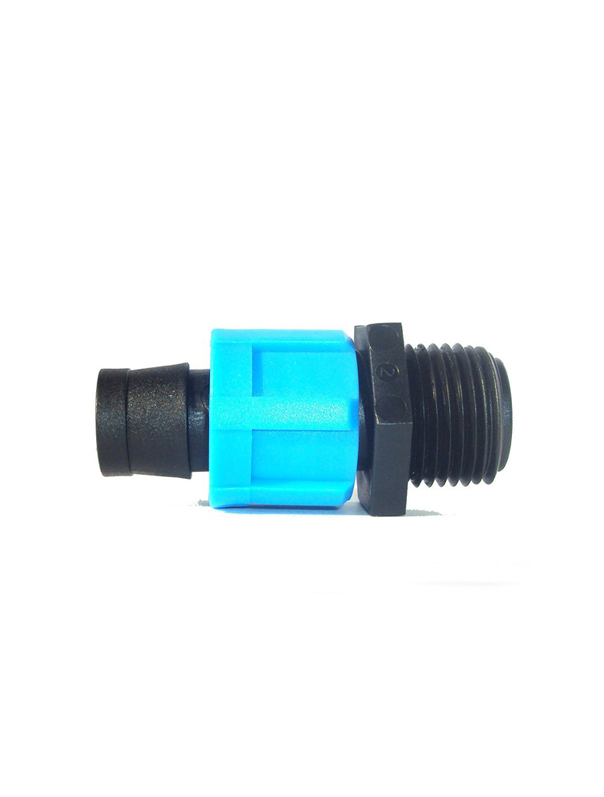 Коннектор для капельной ленты 1/2" НР 34250, 34250/1