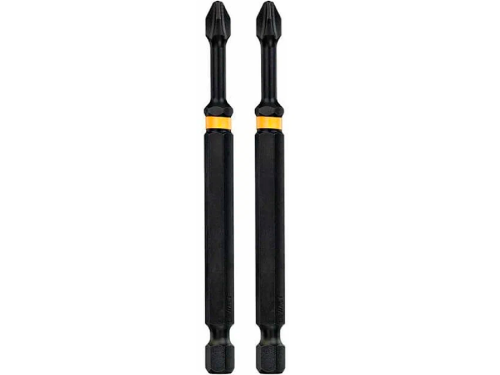 Set capete de înșurubat DeWALT DT70567T PH2 89mm IR Torsion (2 buc)