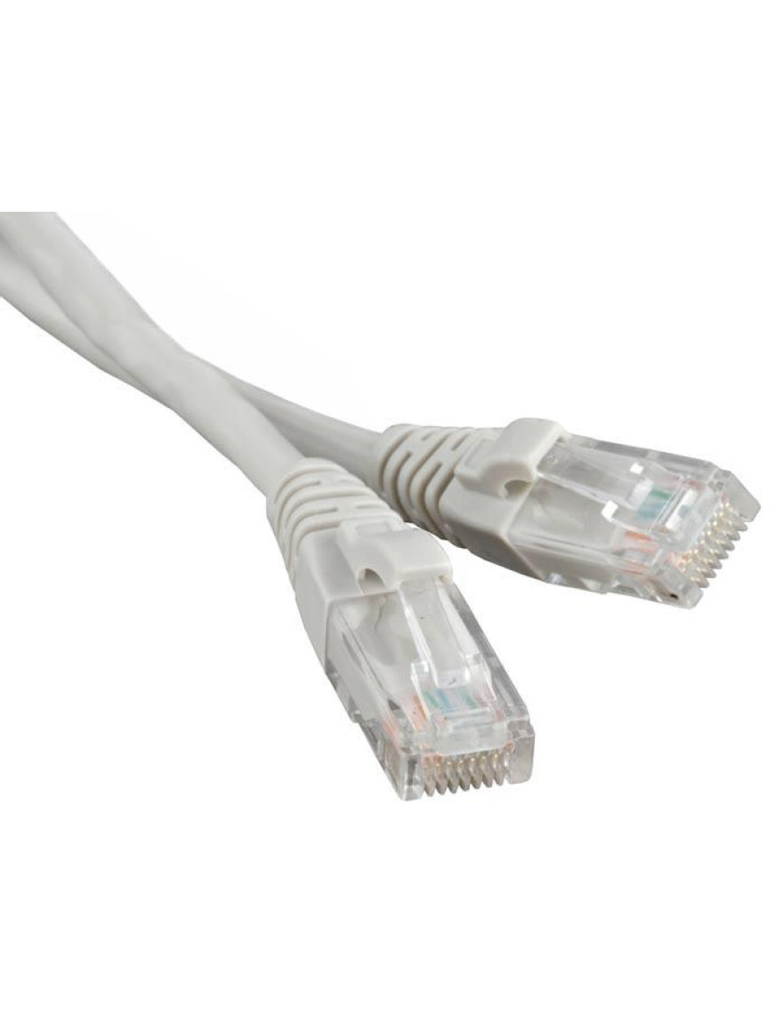 ITK Cablu de legătură (patch-cord), cat.5Е UTP, 5м, gri IEK