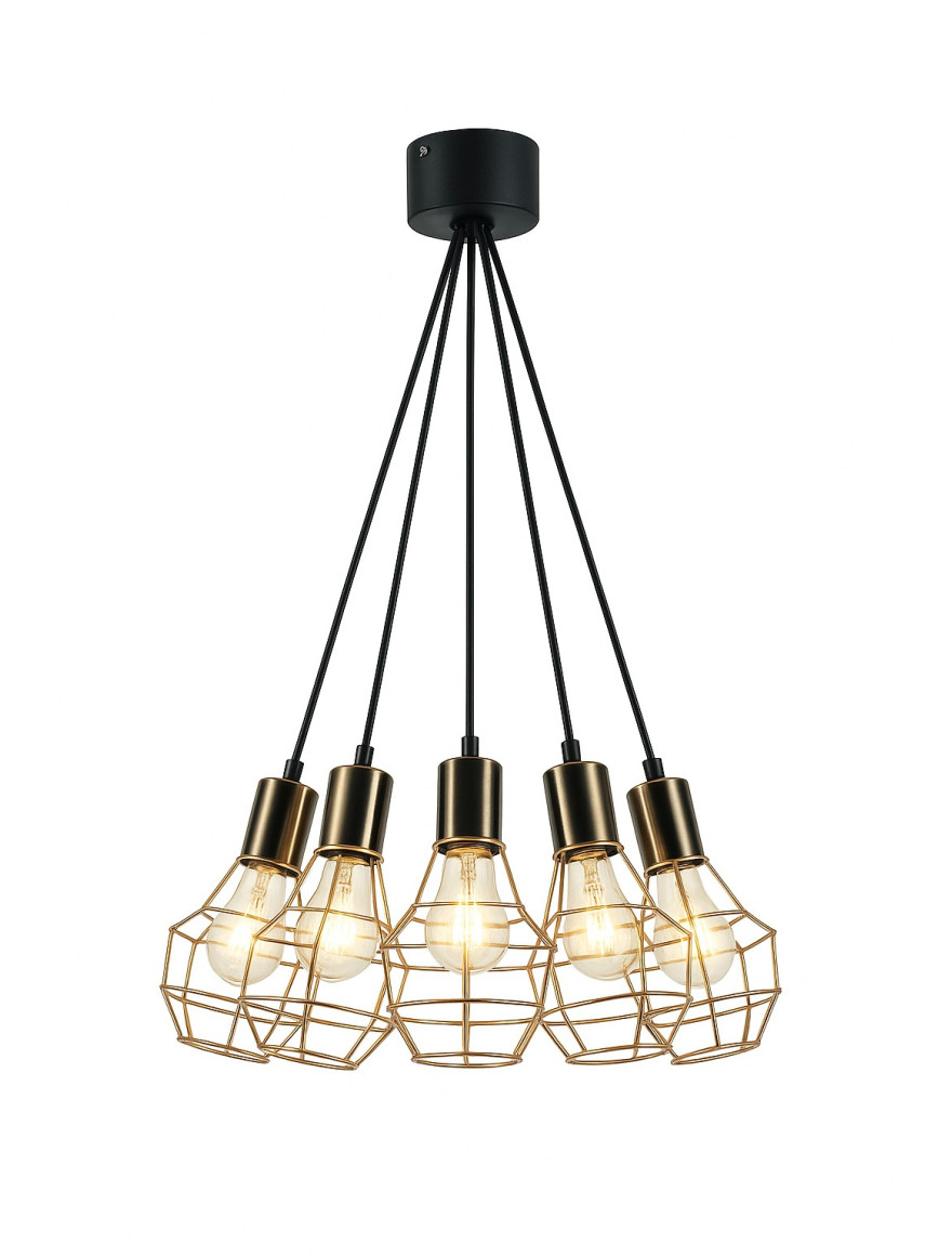 Lustra GIULIO P12105-L-5 5xE27 60W metal ZUMALINE