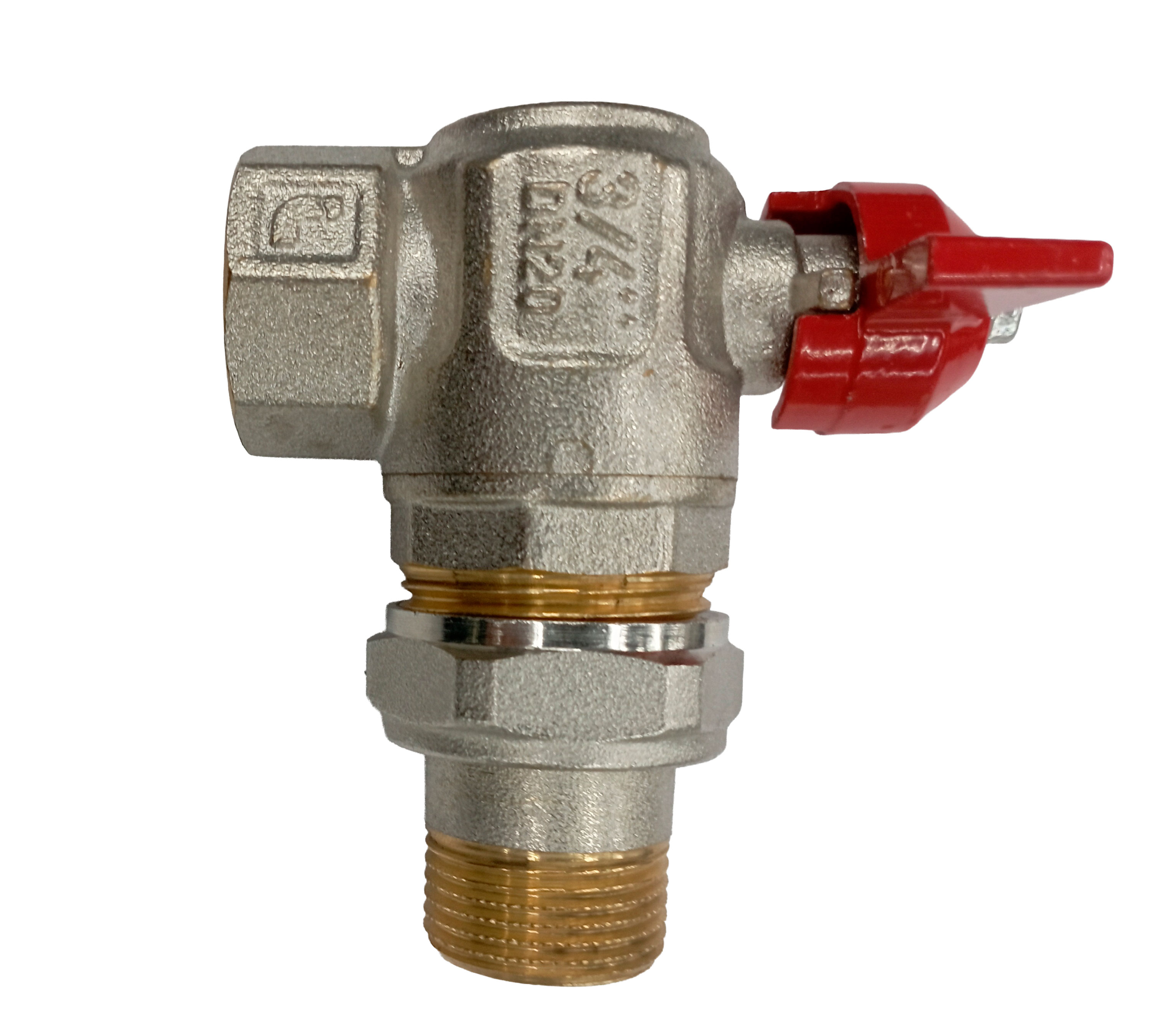 Robinet colț/bilă cu olandez 3/4" FE/FI PN40 IDEAL ITAP