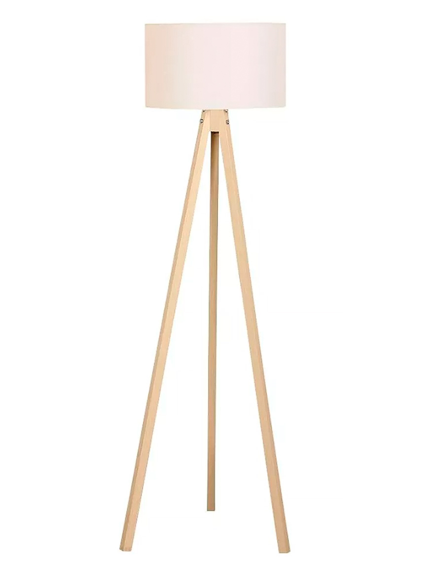 Lampadar LUNA 1xE27 White Begusa