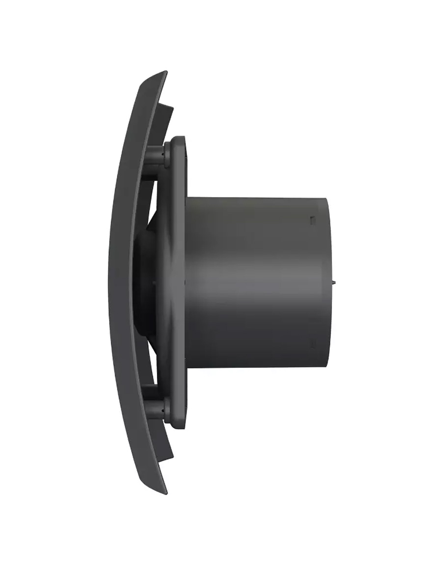 * Ventilator BREEZE 4C Matt Black cu supapă D100 Era