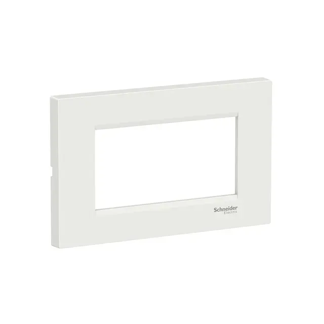 Рамка плоская 4 модуля, белая Easy Styl