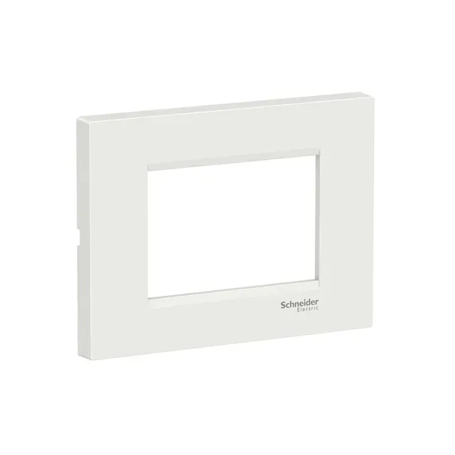 Рамка плоская 3 модуля, белая Easy Styl