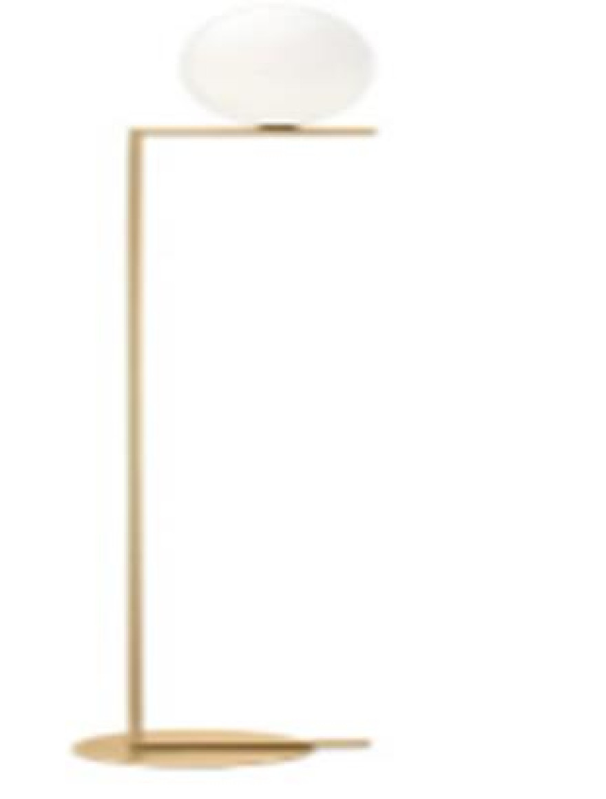 Lampadar JH-867 30x130cm,E27x1, Metal+Glass,Chr+Wh LuminaLed