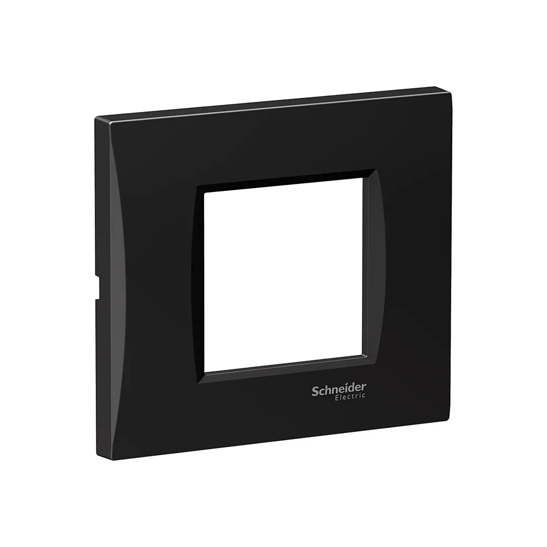 Рамка изогнутая 2 модуля, черная Easy Styl