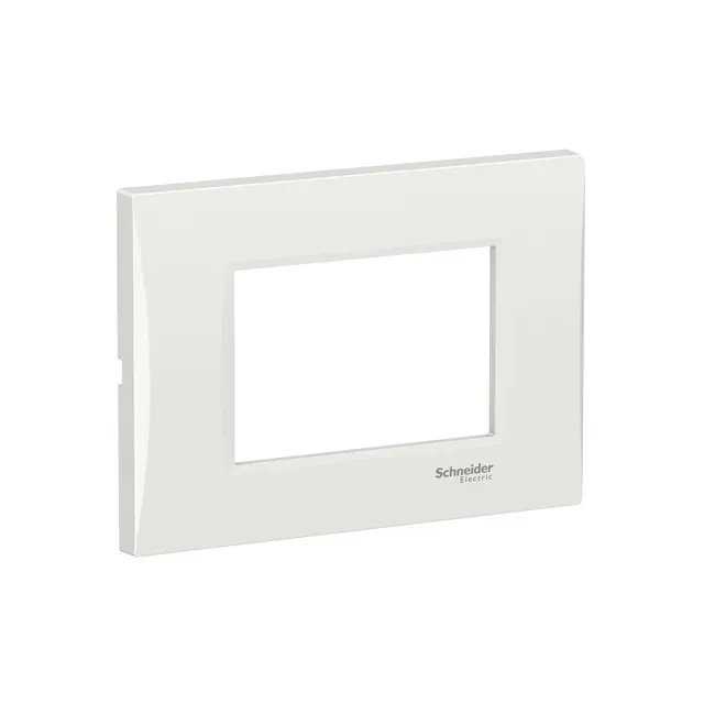 Рамка изогнутая 3 модуля, белая Easy Styl