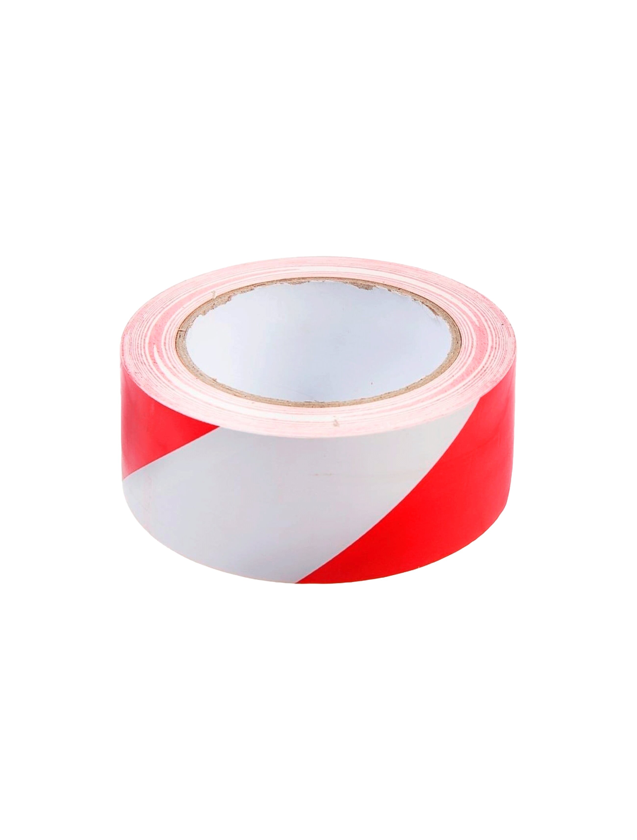 Лента для маркировки PVC, 50 мм * 33 м, красно-белая, 810104