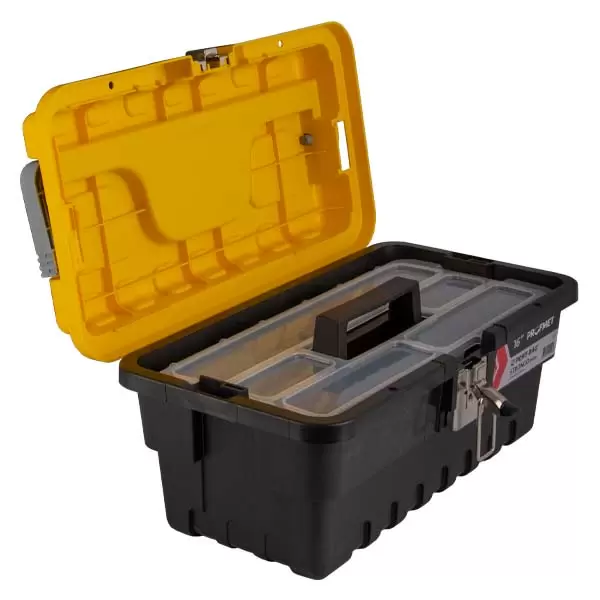 755003 Ladă pentru instrumente SM03 276x535x267mm "Strongo 21" cu încuietoare din metal Profmet