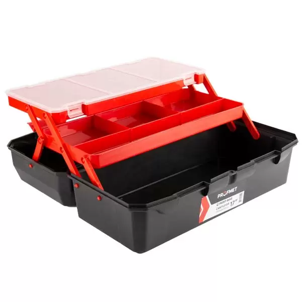 754307 Ladă pentru instrumente P.R.07 210x440x195mm "Cantilever" 17" Profmet