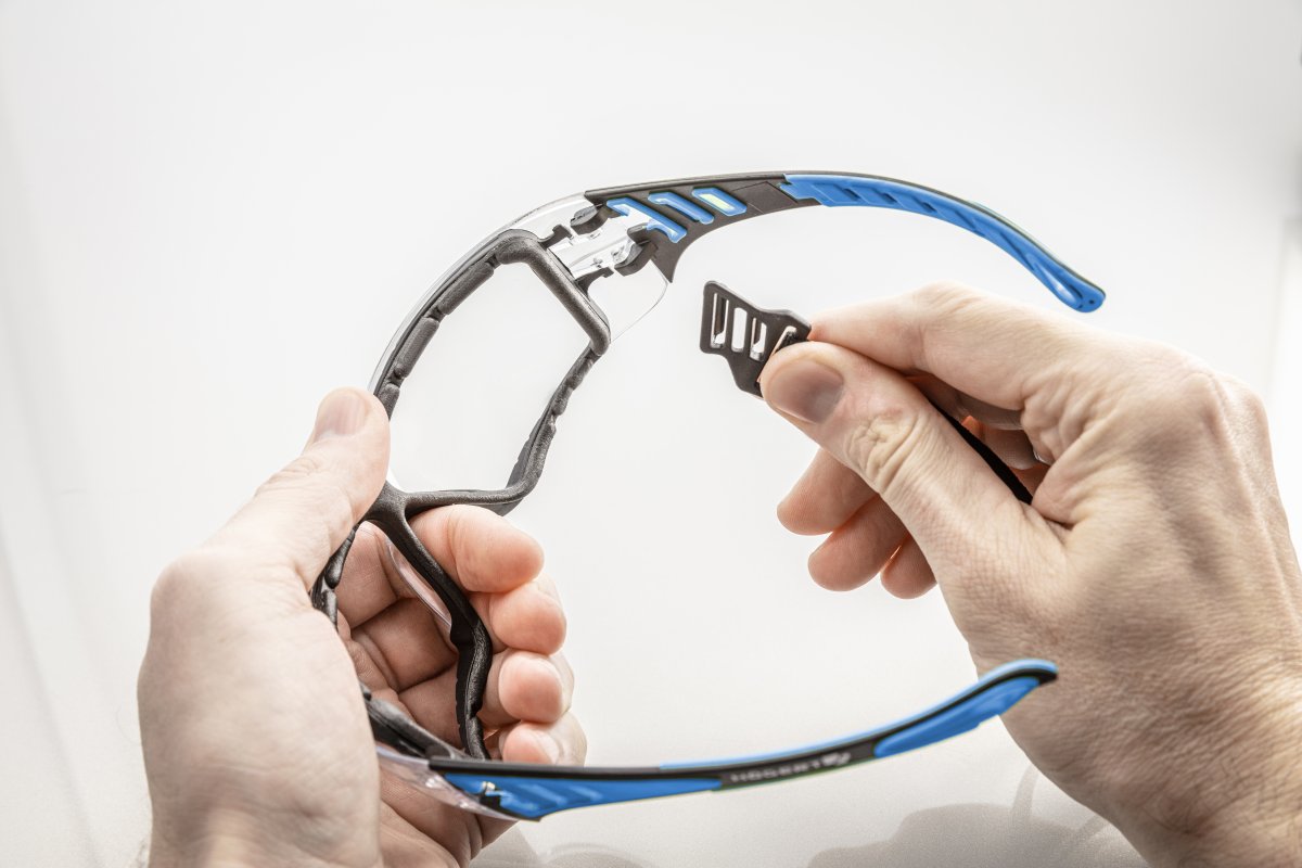 Ochelari de protecție LOTZEN transparent/albastru HOGERT