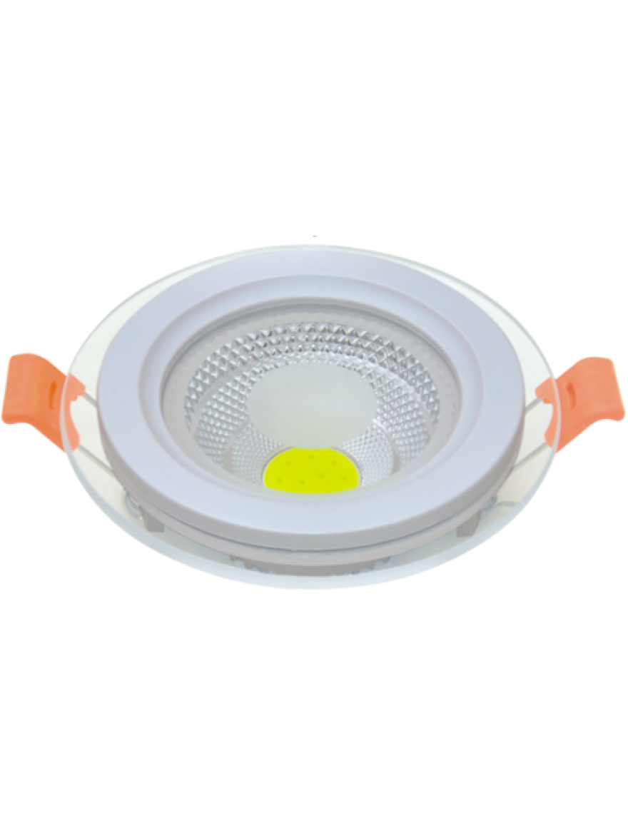 Spot LED COBGPR10 rotund încorp. 10W D160mm 3 culori Luminaled