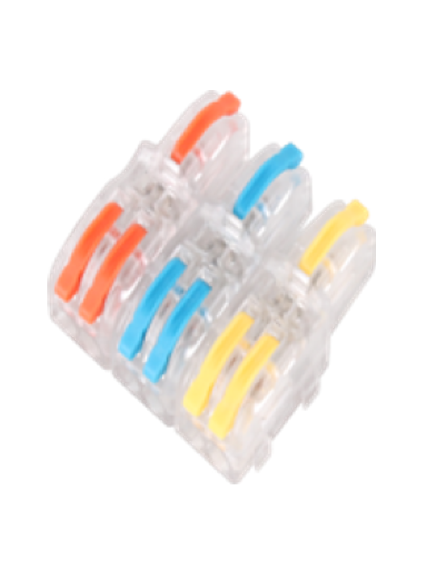 Conector cablu F36 gri (50buc) TOPKAB