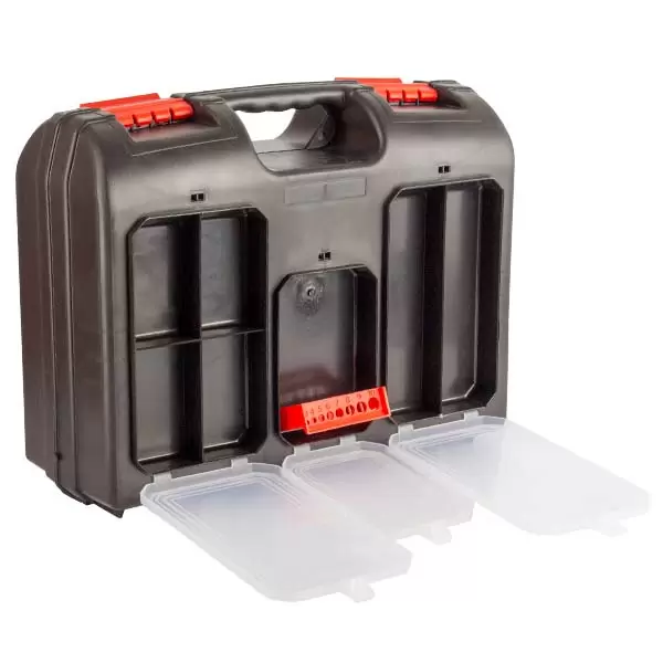 754202 Ladă pentru instrumente P.M.02 300x405x155mm cu organizator Profmet