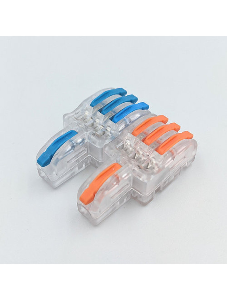 Conector cablu F26 transp+color (50buc) TOPKAB